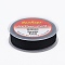 Braided Nylon Threads, Dyed, Black, 2mm, about 9.84 yards(9m)/roll