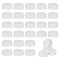 Plastic Bottle Cap, Column, White, 41x16mm, Inner Diameter: 39mm