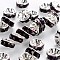 Brass Grade A Rhinestone Spacer Beads, Cadmium Free & Lead Free, Straight Flange, Rondelle, Silver, Amethyst, 8x3.8mm, Hole: 1.5mm