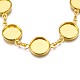 Brass Bracelet Making&nbsp;MAK-Q008-04-4