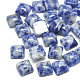 Natural Blue Spot Jasper Cabochons&nbsp;G-T026-10x10-15-1