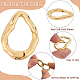 6Pcs Brass Spring Gate Clasps&nbsp;FIND-SC0020-67D-6