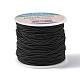 コアスパン弾性コード  ブラック  2.5mm  35 m /ロール&nbsp;EC-WH0004-2.5mm-B01-1