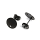 Ion Plating(IP) 304 Stainless Steel Stud Earring Findings&nbsp;STAS-P198-25-10mm-B-2