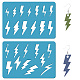 Acrylic Earring Handwork Template&nbsp;DIY-WH0359-046-1