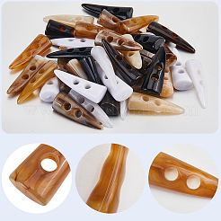 8 Styles Resin Buttons&nbsp;BUTT-GF0003-97