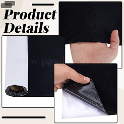 Rectangle Suede Fiber Fabric&nbsp;DIY-CY0003-83B