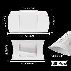 Kraft Paper Pillow Boxes&nbsp;CON-GL0001-02-01