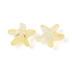 Frosted Glass Beads&nbsp;FGLA-T005-01K