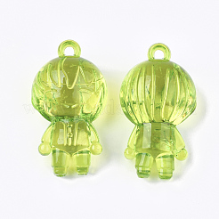 Transparent Acrylic Pendants&nbsp;TACR-S133-104
