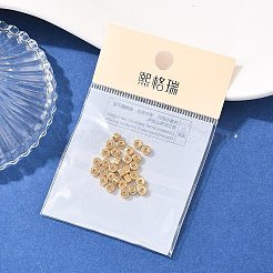 SHEGRACE Brass Spacer Beads&nbsp;XGRPCP053-260G