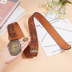 PU Leather Chain Belts&nbsp;AJEW-WH0010-36