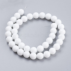 Opaque Glass Beads Strands&nbsp;LS-G-G027-R1-10mm