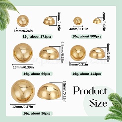 70G  5 Styles ABS Plastic Imitation Pearl Cabochons&nbsp;OACR-SC0001-45B
