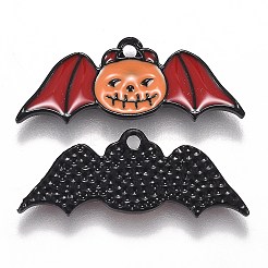 Halloween Theme Alloy Enamel Pendants&nbsp;LS-ENAM-J649-05B-01