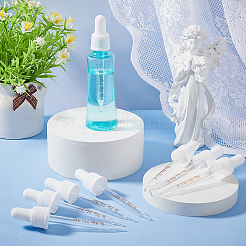 8Pcs Glass & PP Plastic Dropper&nbsp;FIND-OC0003-71