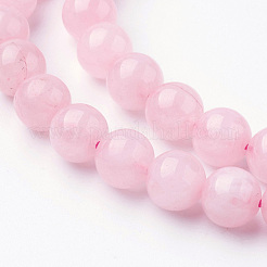 Natural Rose Quartz Bead Strands&nbsp;G-G735-59-8mm
