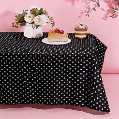 Polka Dot Pattern Cotton Fabric&nbsp;AJEW-PH0009-13B
