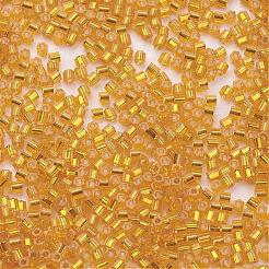 TOHO日本のシードビーズ  30)カット六角形  （シルバーの裏地付きライトヒヤシンス11/0個  2x2  0.6mm  穴：44000mm  約[1]個/ポンド&nbsp;SEED-K007-2mm-30