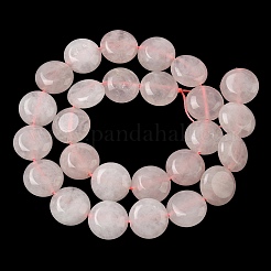 Natural Rose Quartz Beads Strands&nbsp;G-L648-B18-15mm