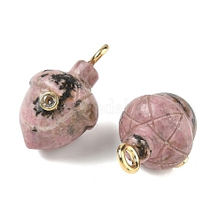 Natural Rhodonite Pendants&nbsp;GG-CBA105B-04P-G