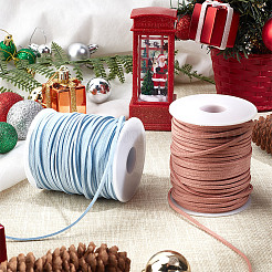 2 Rolls 2 Colors Flat Faux Suede Cord&nbsp;OCOR-DC0001-05