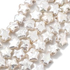 Natural Baroque Keshi Pearl Beads Strands&nbsp;PEAR-P064-04B-01A