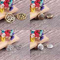 Tibetan Style Filigree Alloy Pendants&nbsp;TIBEP-SC0001-18