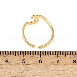 Brass Adjustable Cuff Rings for Women&nbsp;RJEW-B132-03G