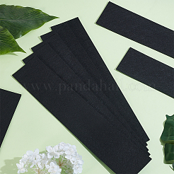 フェルト栽培マット  水耕栽培発芽栽培パッド  長方形  ブラック  450x90x3mm&nbsp;DIY-WH0899-94B