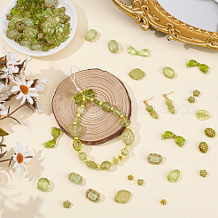 120Pcs 6 Styles Transparent Acrylic Beads&nbsp;OACR-SC0003-09