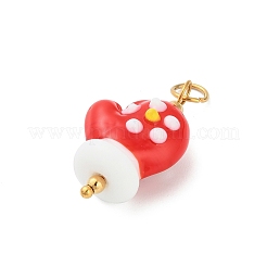 Christmas Handmade Lampwork Pendants&nbsp;STAS-C147-03C