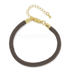 4.5MM Round Nylon Cotton Milan Cord Bracelet Making&nbsp;BJEW-I245-01G
