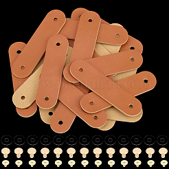 20Pcs PU Leather Buckles&nbsp;DIY-CY0003-87D
