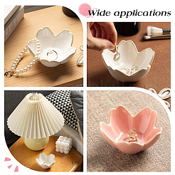 2Pcs 2 Colors Ceramic Dipping Sauce Dish&nbsp;AJEW-WR0003-98