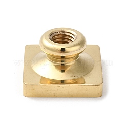 Golden Plated Wax Seal Brass Stamp Head&nbsp;LS-AJEW-C031-01D
