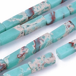 Synthetic Imperial Jasper Beads Strands&nbsp;X-G-E508-02G