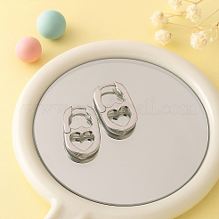 4 Pairs 4 Styles Alloy & Brass Hoop Earrings&nbsp;EJEW-GO0007-010