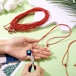 Waxed Polyester Cord Necklaces&nbsp;NJEW-TAC0022-01