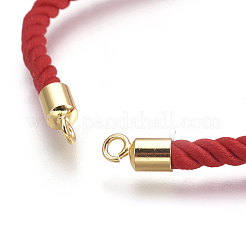 Cotton Cord Bracelet Making&nbsp;KK-F758-03F-G