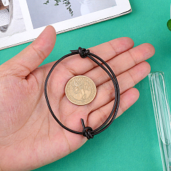 Adjustable Leather Cord Bracelet Making&nbsp;MAK-WH20007-001