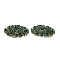 Flat Round Zinc Alloy Big Pendant&nbsp;PALLOY-R065-110-FF
