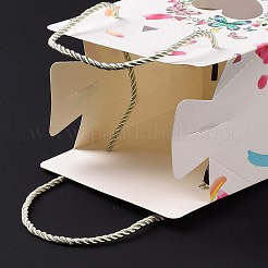 Rectangle Paper Gift Boxes with Handle Rope&nbsp;CON-B010-04A