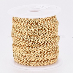 Brass Handmade Cobs Chains&nbsp;CHC-G006-16G