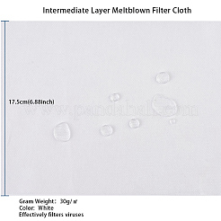 3 Layer Non-Woven Fabric Kit for DIY Mouth Cover&nbsp;AJEW-WH0105-29B