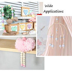 120Pcs 6 Colors Theaceae Wood Bead&nbsp;WOOD-CD0001-07