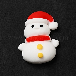 Christmas Theme Opaque Resin Cabochons&nbsp;RESI-C023-01C