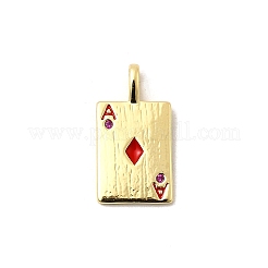 Rack Plating Brass Pendants&nbsp;KK-A268-01G