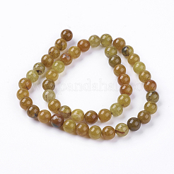 Natural Crackle Agate Stone Bead Strands&nbsp;G-R193-16-8mm