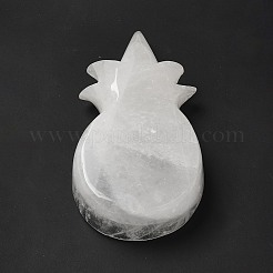 天然水晶消磁ボウル  パイナップル  113~142x65~70x15~25mm  内径：64.5x63mm&nbsp;LS-G-M328-03